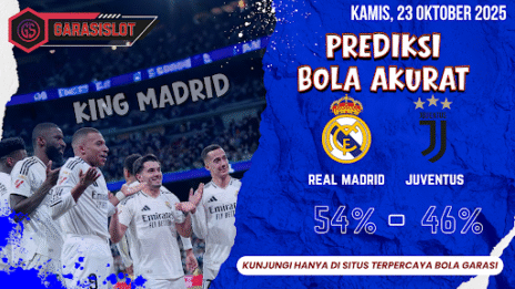 Prediksi Real Madrid vs Juventus 2025 Duel Klasik Dua Raja Eropa di GARASISLOT