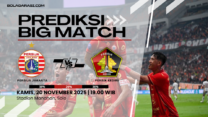 Prediksi Laga Persija vs Persik Pertarungan Ketat di Liga Indonesia