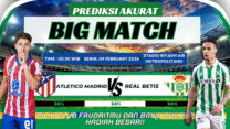 GARASISLOT Prediksi bola Atletico Madrid vs Real Betis