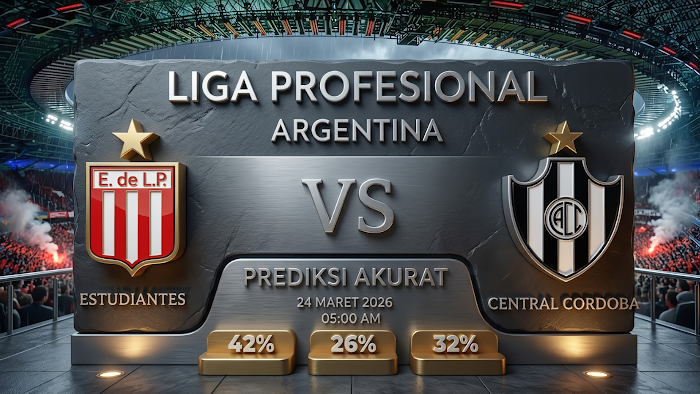 GARASISLOT Prediksi bola Estudiantes vs Central Cordoba de Santiago